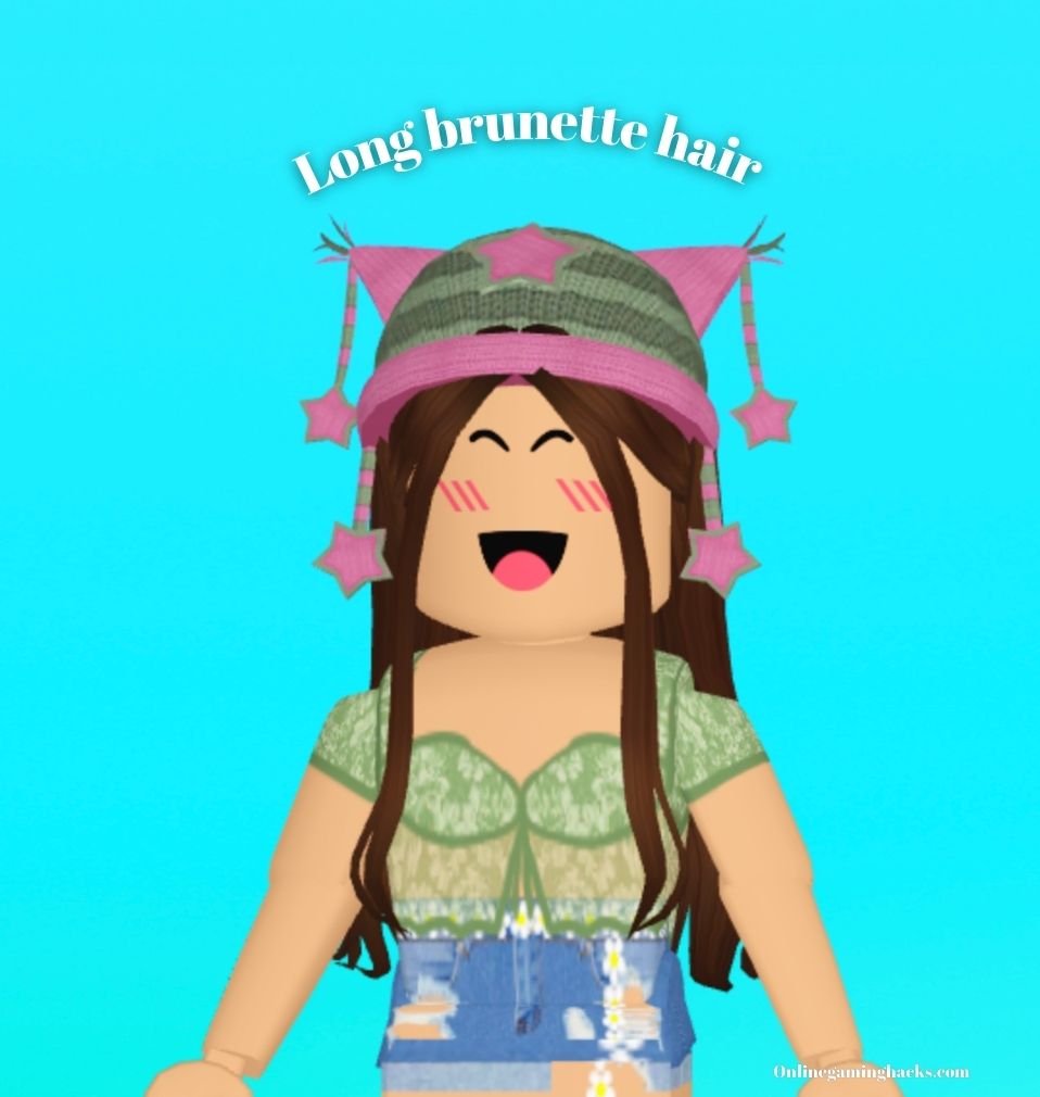 Long Wavy Popular Brown Hair - Roblox